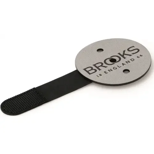 Рефлектор BROOKS Reflective patch single Black1_result