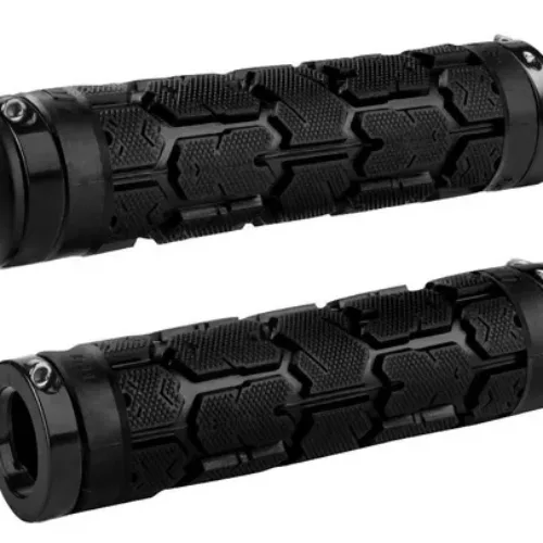 ODI-Rogue-MTB-Lock-On-130mm-Bonus-Pack-Black-wBlack-Clamps