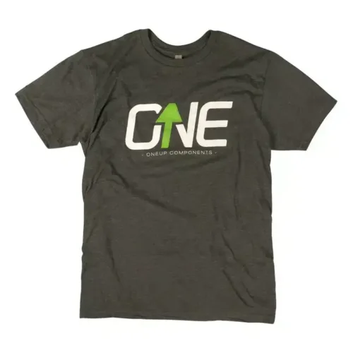 OneUp-Components-Logo-T-Shirt-Heather-Black-966