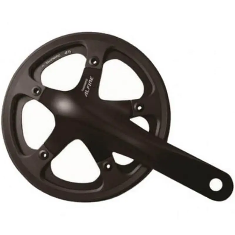 Шатуни SHIMANO FC-S501 ALFINE, інтегрована вісь, 170мм, 39Т, каретка SM-BB4600 - СпортЦех СпортЦех - Шатуни SHIMANO FC-S501 ALFINE, інтегрована вісь, 170мм, 39Т, каретка SM-BB4600 - СпортЦех