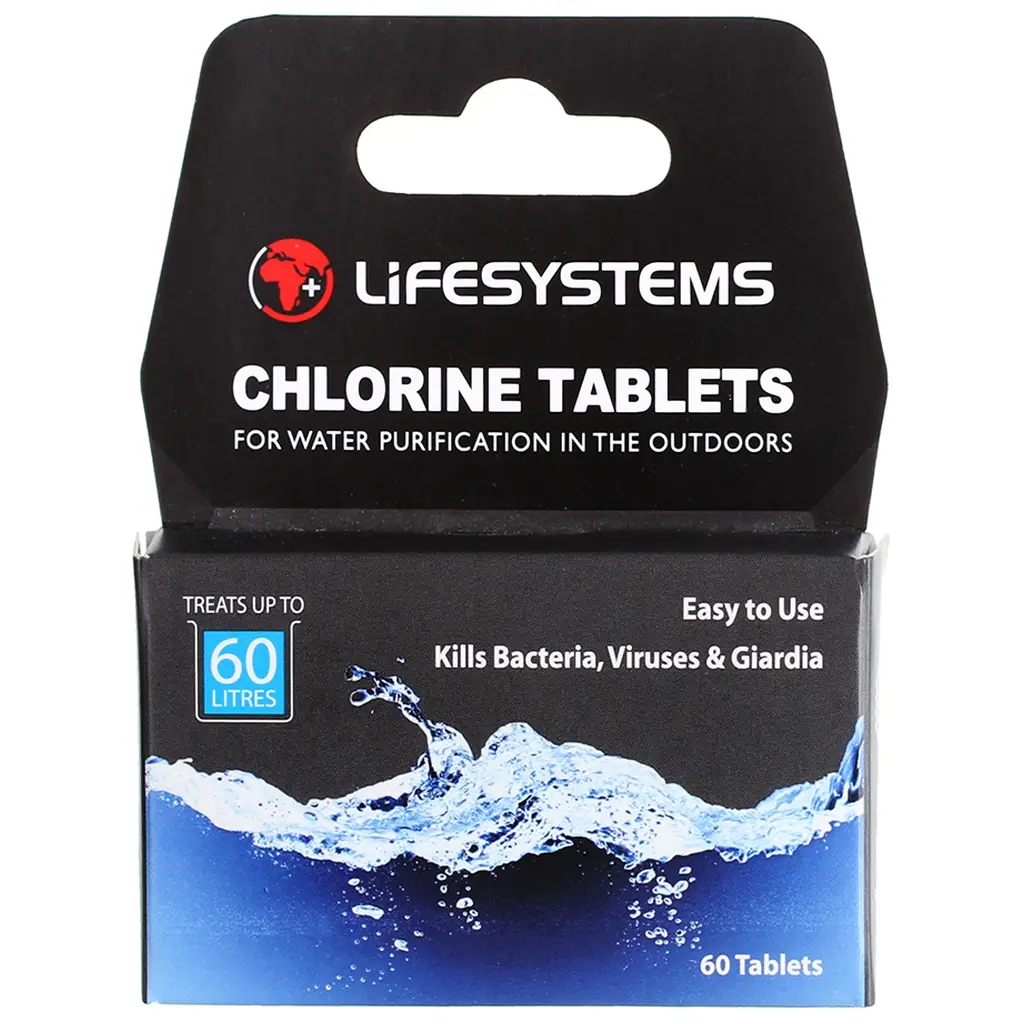 Lifesystems таблетки для дезінфекції води Chlorine - СпортЦех СпортЦех - Lifesystems таблетки для дезінфекції води Chlorine - СпортЦех