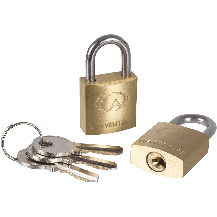Lifeventure замок Mini Padlocks 2-Pack - СпортЦех СпортЦех - Lifeventure замок Mini Padlocks 2-Pack - СпортЦех