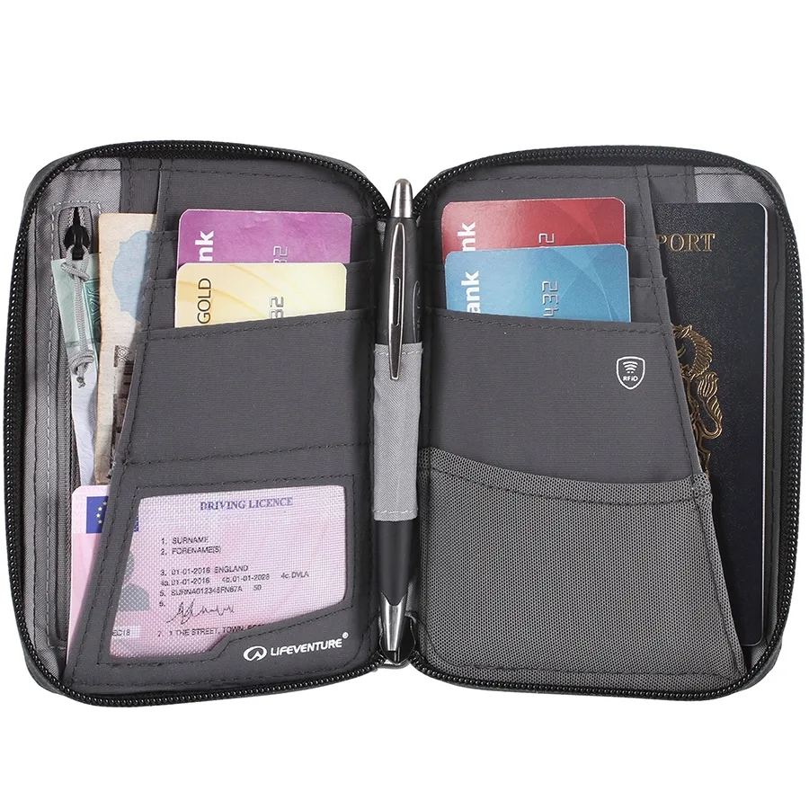 Lifeventure гаманець Recycled RFID Mini Travel Wallet - СпортЦех СпортЦех - Lifeventure гаманець Recycled RFID Mini Travel Wallet - СпортЦех