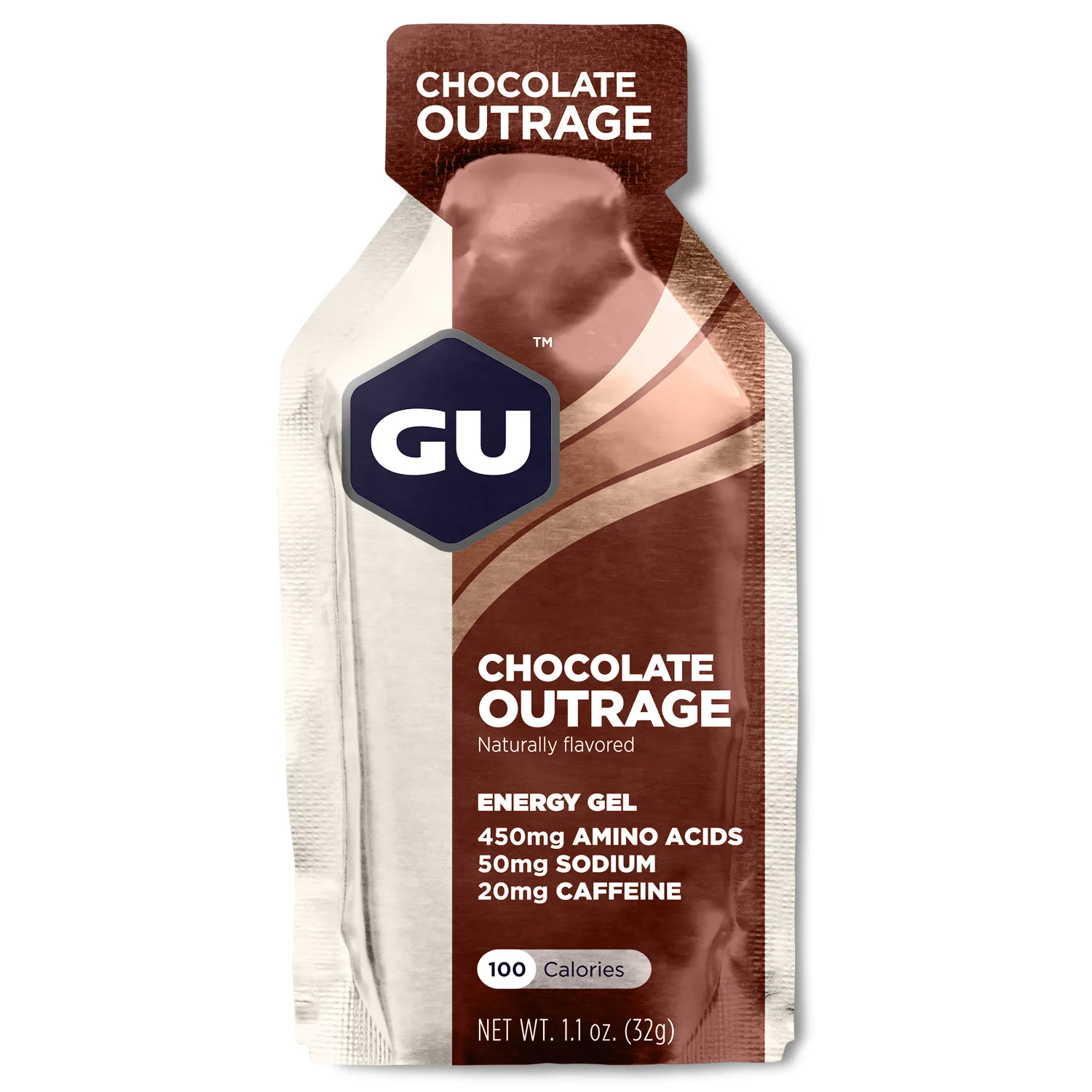 Енергетичний гель GU Energy Chocolate Outrage, 32 г (20 мг кофеїну) - СпортЦех СпортЦех - Енергетичний гель GU Energy Chocolate Outrage, 32 г (20 мг кофеїну) - СпортЦех