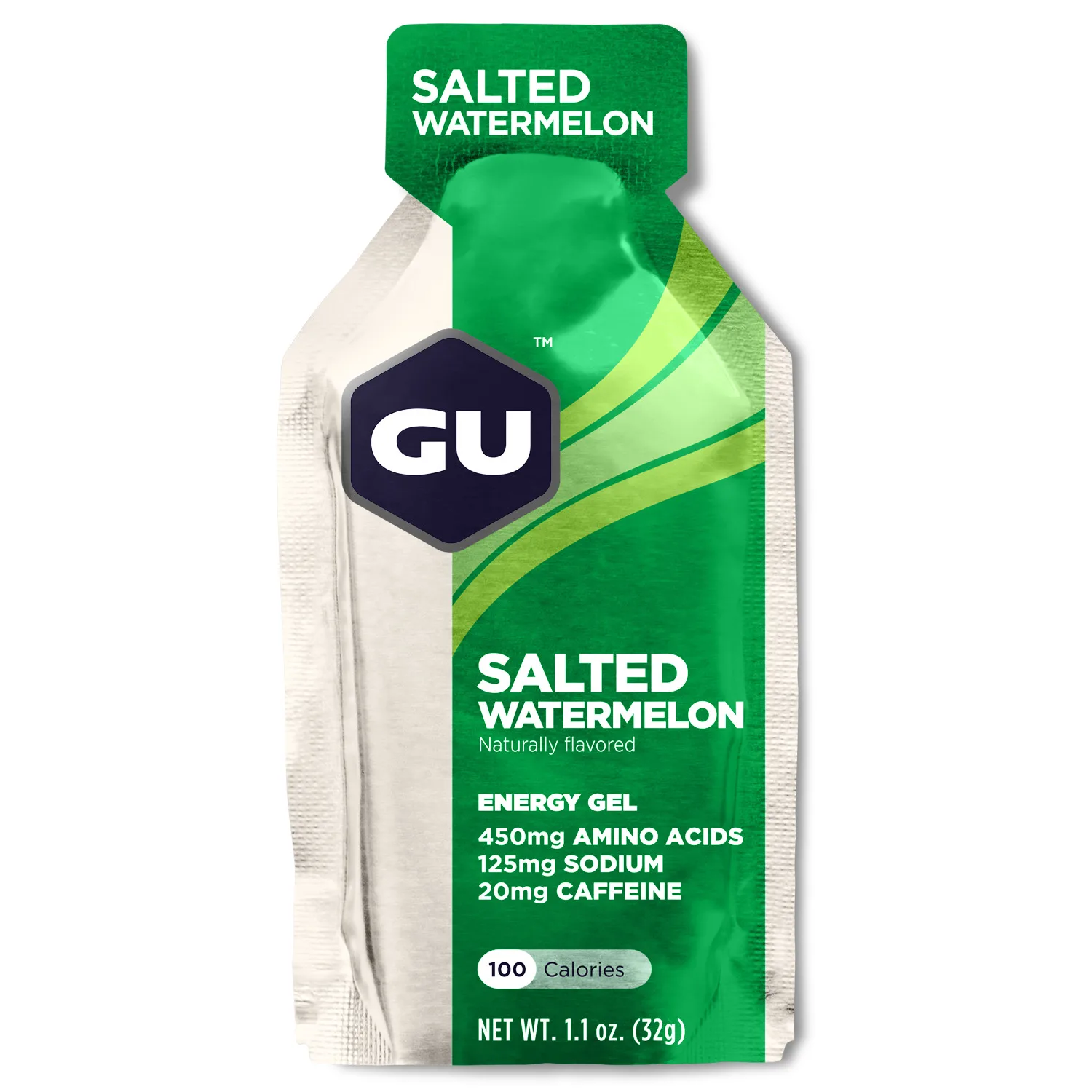 Енергетичний гель GU Energy Salted Watermelon, 32 г (20 мг кофеїну) - СпортЦех СпортЦех - Енергетичний гель GU Energy Salted Watermelon, 32 г (20 мг кофеїну) - СпортЦех