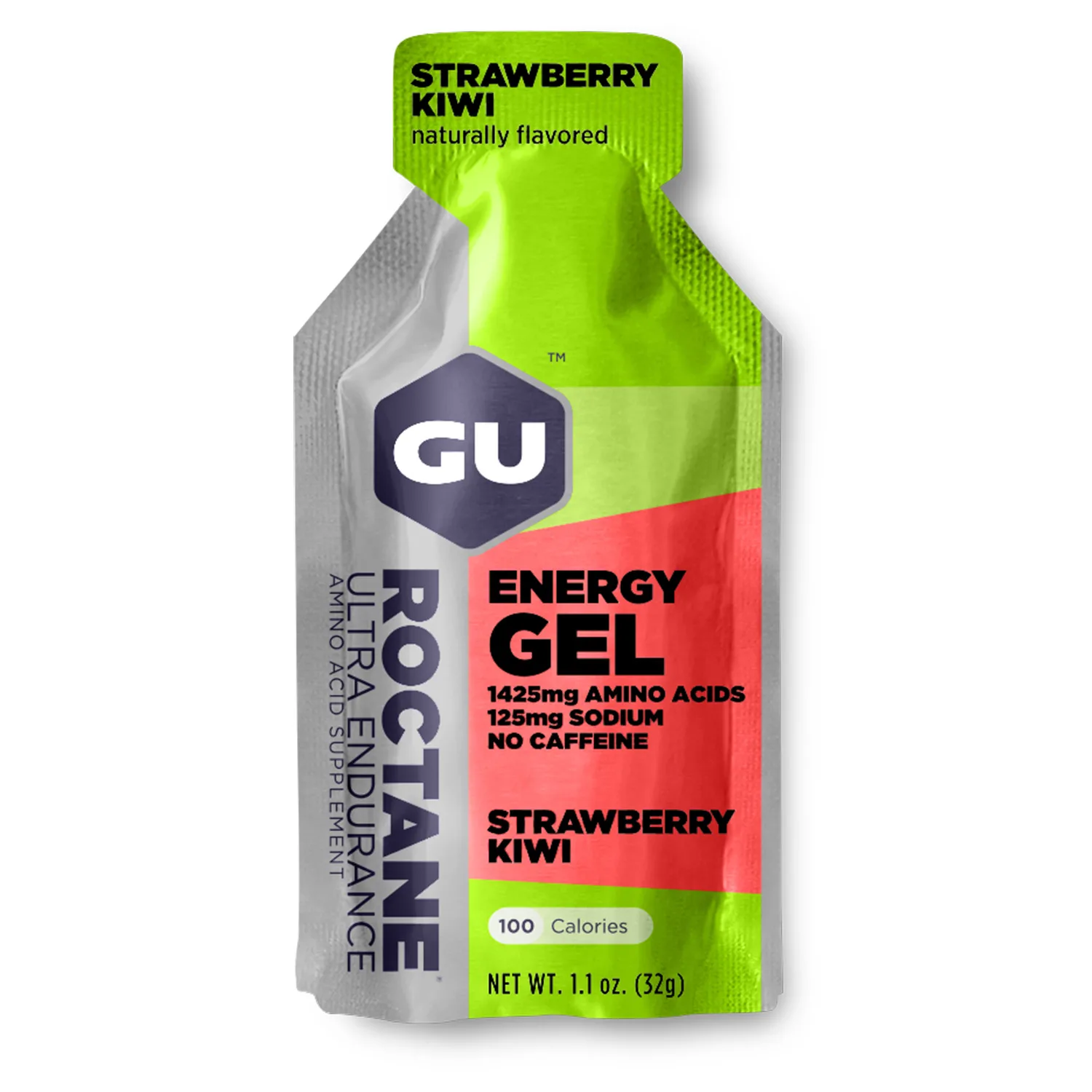 Енергетичний гель GU Energy ROCTANE Ultra Endurance Strawberry Kiwi, 32 г - СпортЦех СпортЦех - Енергетичний гель GU Energy ROCTANE Ultra Endurance Strawberry Kiwi, 32 г - СпортЦех