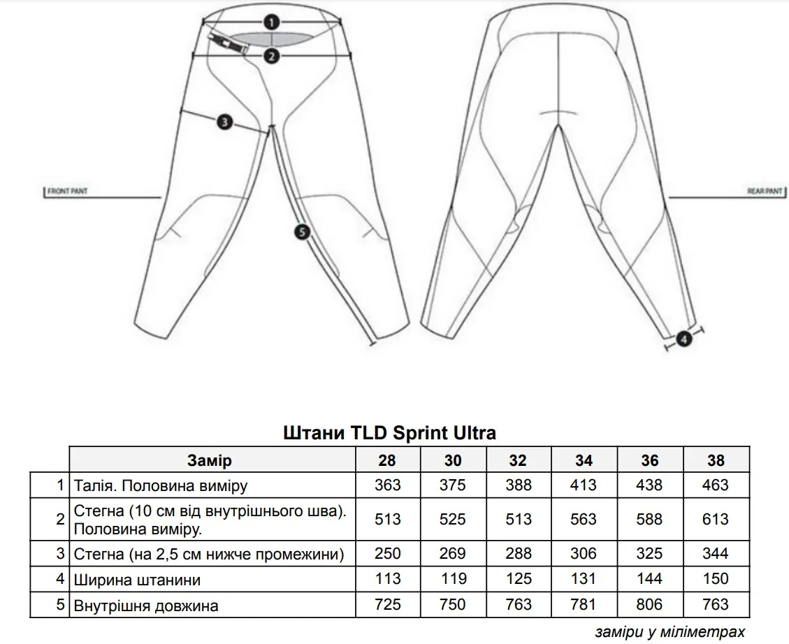 Штани TLD Sprint Ultra - СпортЦех СпортЦех - Штани TLD Sprint Ultra - СпортЦех