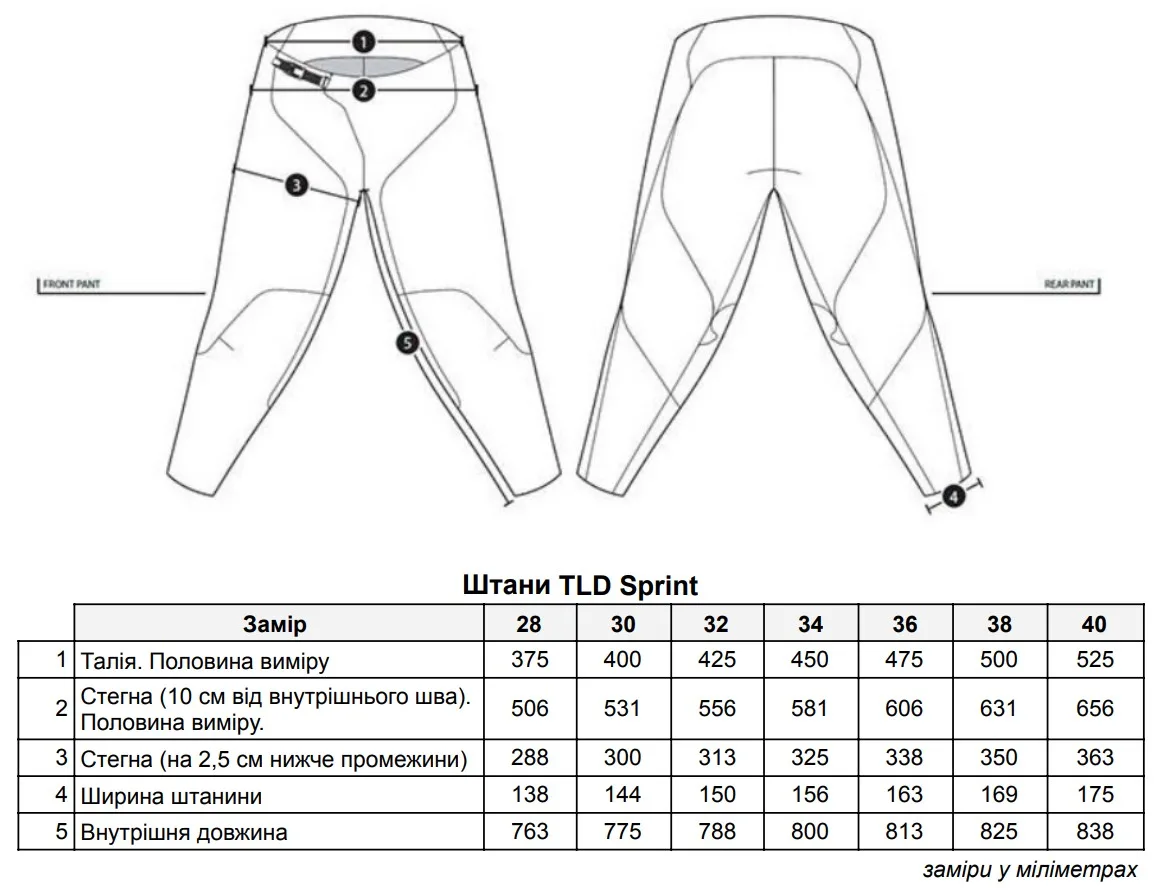 Штани TLD Sprint Pant Mono - СпортЦех СпортЦех - Штани TLD Sprint Pant Mono - СпортЦех