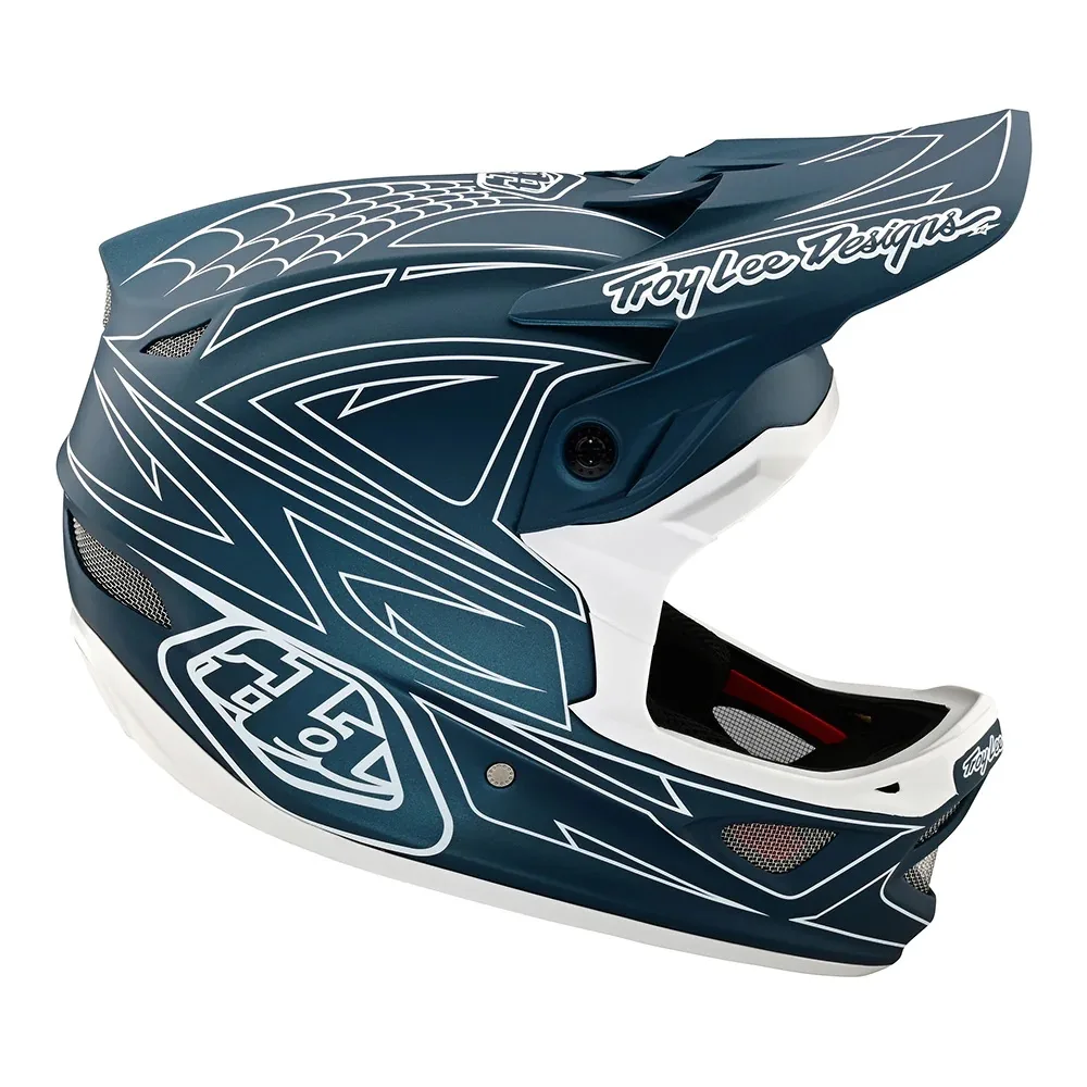 Вело шолом TLD D3 FIBERLITE HELMET SpiderStripe - СпортЦех СпортЦех - Вело шолом TLD D3 FIBERLITE HELMET SpiderStripe - СпортЦех