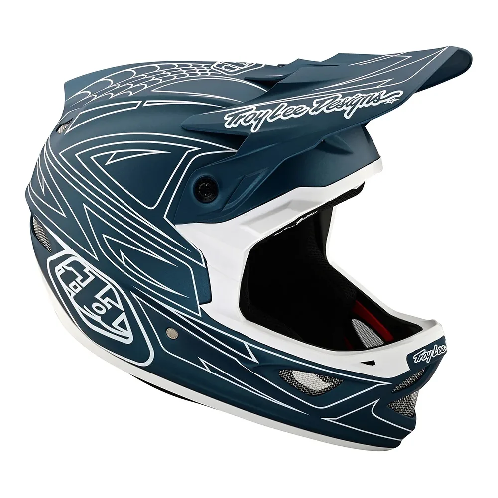 Вело шолом TLD D3 FIBERLITE HELMET SpiderStripe - СпортЦех СпортЦех - Вело шолом TLD D3 FIBERLITE HELMET SpiderStripe - СпортЦех