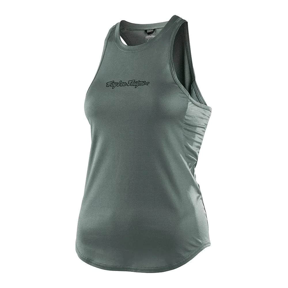 Майка TLD WMNS LUXE TANK – STEEL GREEN - СпортЦех СпортЦех - Майка TLD WMNS LUXE TANK – STEEL GREEN - СпортЦех