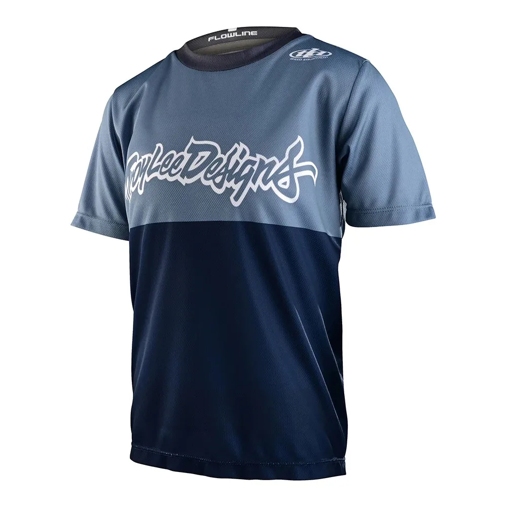 Джерсі TLD Young FLOWLINE SS JERSEY Scripter - СпортЦех СпортЦех - Джерсі TLD Young FLOWLINE SS JERSEY Scripter - СпортЦех