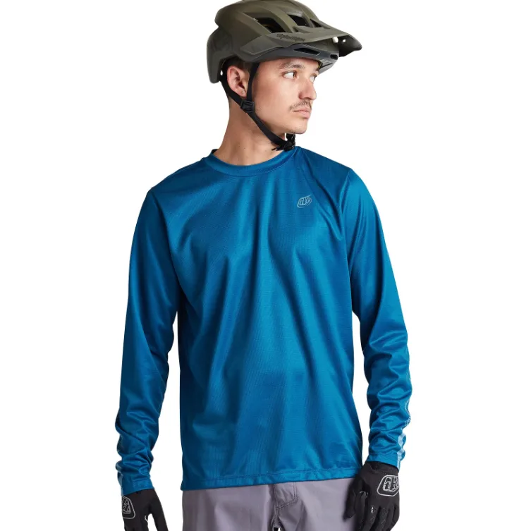Джерсі TLD FLOWLINE LS JERSEY SLATE - СпортЦех СпортЦех - Джерсі TLD FLOWLINE LS JERSEY SLATE - СпортЦех