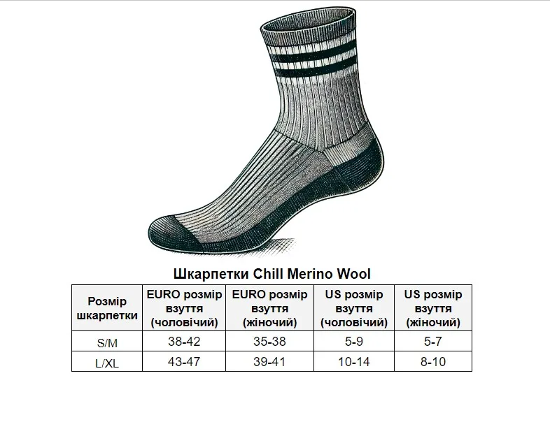 Шкарпетки TLD CHILL MERINO WOOL - СпортЦех СпортЦех - Шкарпетки TLD CHILL MERINO WOOL - СпортЦех