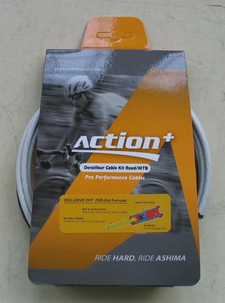 Набор оплеток и тросов Ashima Action+ - СпортЦех СпортЦех - Набор оплеток и тросов Ashima Action+ - СпортЦех