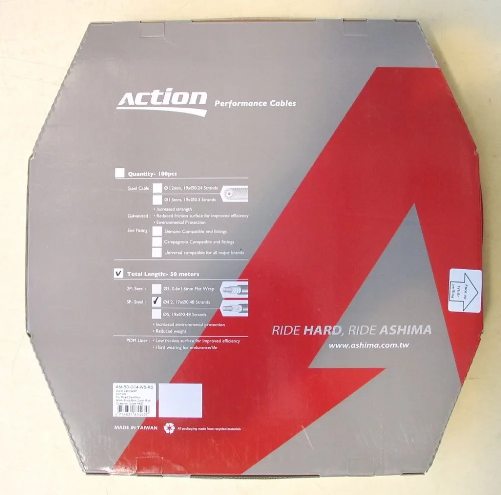 Оплетка переключения скоростей Ashima Action 50м - СпортЦех СпортЦех - Оплетка переключения скоростей Ashima Action 50м - СпортЦех