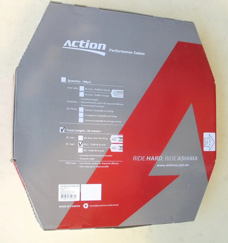 Оплетка переключения скоростей Ashima Action 50м - СпортЦех СпортЦех - Оплетка переключения скоростей Ashima Action 50м - СпортЦех