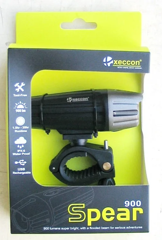 Вело фара Xeccon Spear 900 USB - СпортЦех СпортЦех - Вело фара Xeccon Spear 900 USB - СпортЦех