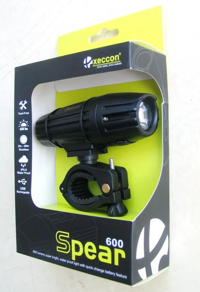 Вело фара Xeccon Spear 600 USB - СпортЦех СпортЦех - Вело фара Xeccon Spear 600 USB - СпортЦех