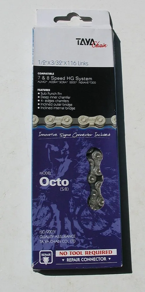 Ланцюг TAYA OCTO Chain – 7/8sp - СпортЦех СпортЦех - Ланцюг TAYA OCTO Chain – 7/8sp - СпортЦех